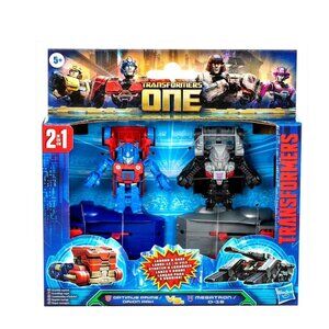 Transformers One Optimus Prime / Orion Pax & Megatron /Race Changers 2-Pack